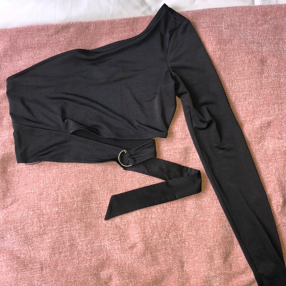 Urban Outfitters Off The Shoulder Crop Top